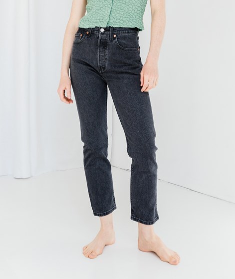 LEVI`S® 501 Crop Jeans Grau