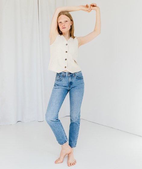 LEVI`S Middy Straight Jeans Blau