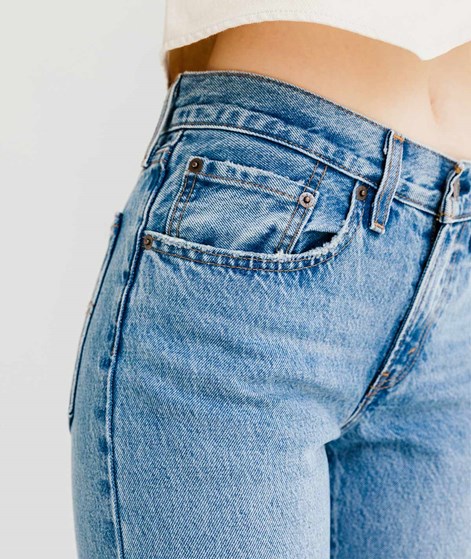 LEVI`S Middy Straight Jeans Blau