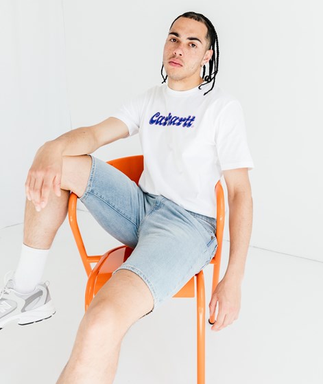 LEVIS Standard Jeans Shorts blau