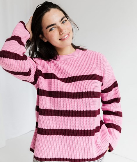 SELECTED FEMME SFBloomie Knit O-Neck Pullover gemustert