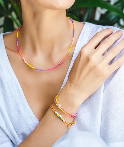 BLUSH INDIGO Isola Armband mehrfarbig