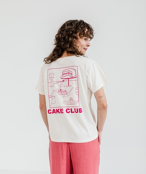 KAUF DICH GLCKLICH T-Shirt Cake Club Creme