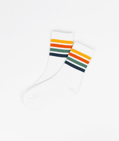 KAUF DICH GLCKLICH Tennissocken Retro Onzesize Damen Wei