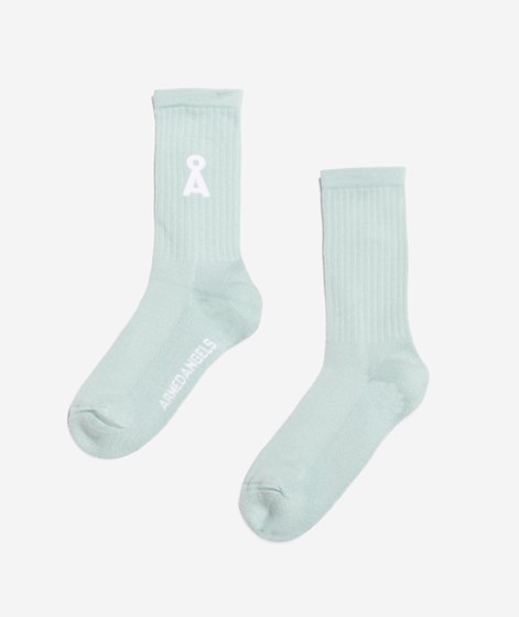 ARMEDANGELS Saamu Bold Socken Gr. 36-46 Grn