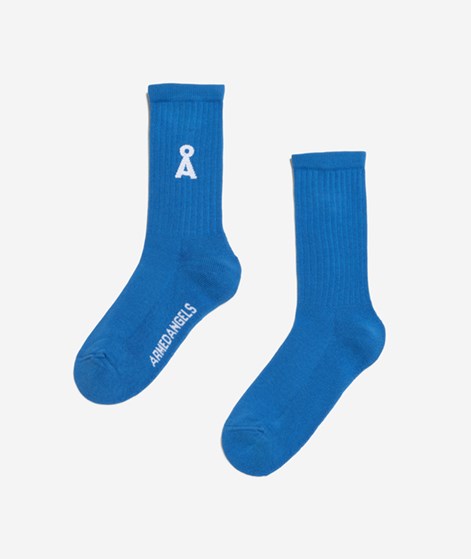 ARMEDANGELS Saamu Bold Socken Gr. 36-46 Blau