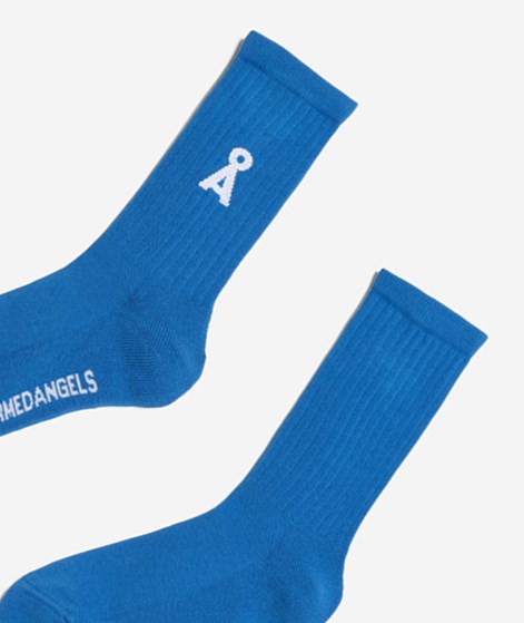 ARMEDANGELS Saamu Bold Socken Gr. 36-46 Blau