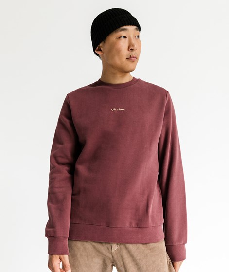 KAUF DICH GLCKLICH Sweater Mauve Rot