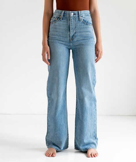 LEVI`S Ribcage Wide Leg Jeans Blau