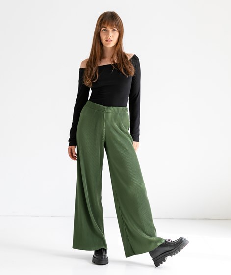 KAUF DICH GLCKLICH Hose Olive Grn aus recyceltem Polyester