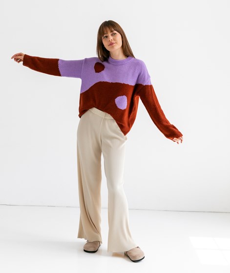 KAUF DICH GLCKLICH Strickpullover Yin Yang mehrfarbig