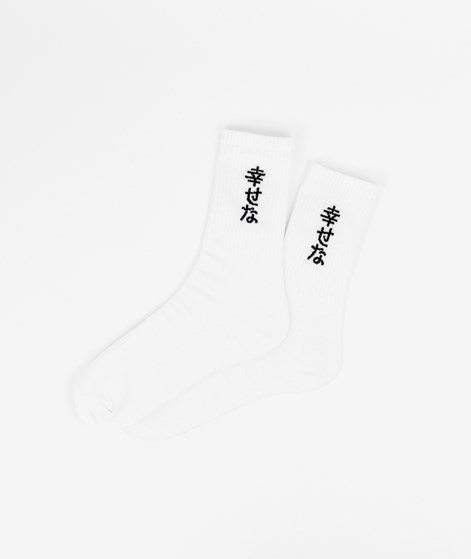 KAUF DICH GLCKLICH Tennissocke HAPPY Onesize Herren Wei