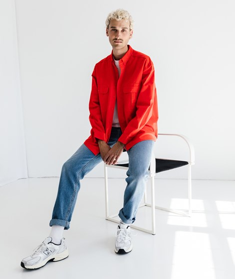 LEVI`S Skate L/S Woven Hemd Rot