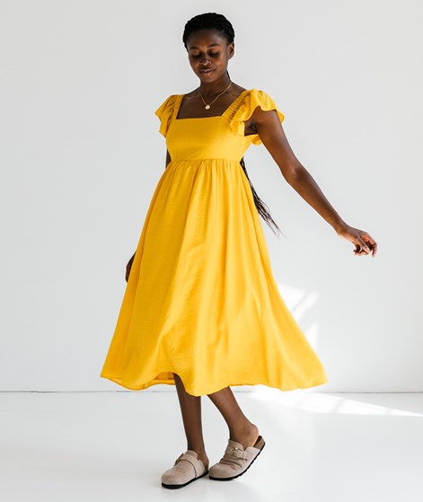MOVES Solini Kleid Gelb