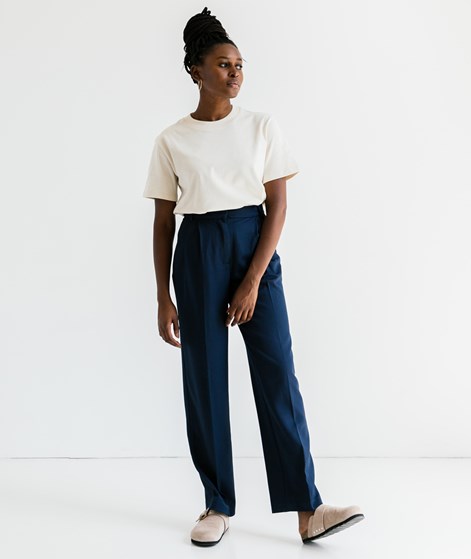 VILA VIViga Wide Leg Hose Blau