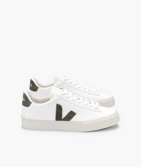 VEJA Campo Sneaker Wei/Khaki