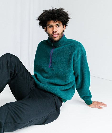 LEVI`S Shoreline Half Zip Sweater Grn