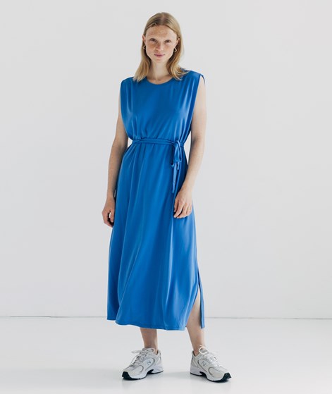 MOSS COPENHAGEN MSCHBirdia Lynette Kleid Blau