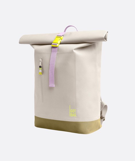 GOT BAG Rolltop Lite Rucksack Beige