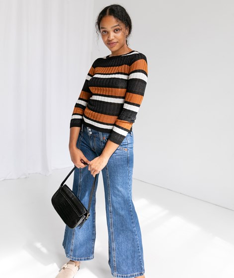 VILA VIEmber New Stripe Glitter Knit gemustert