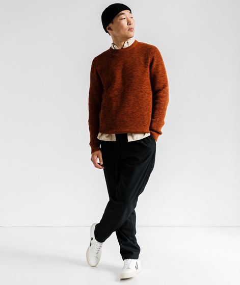 SELECTED HOMME SLHVince Knit Bubble Crew Braun