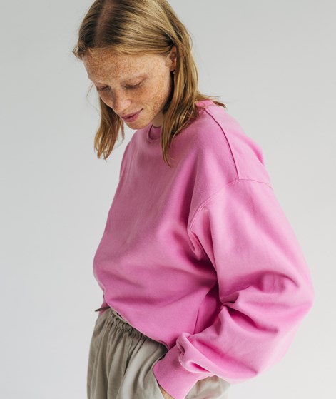 KAUF DICH GLUECKLICH Sweater Pink aus Bio-Baumwolle