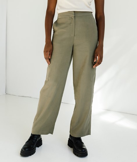 SELECTED FEMME SLFEmberly HW Tapered Hose Grn