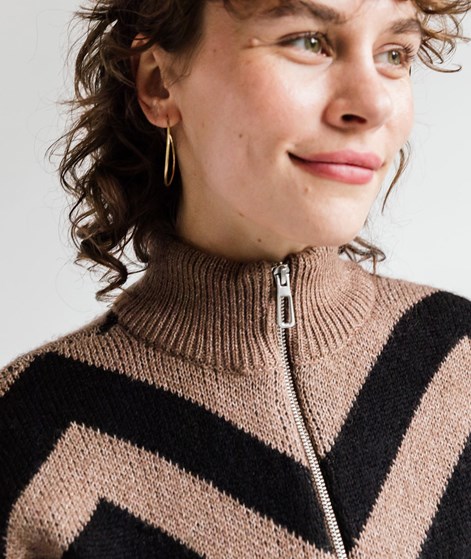 YAS YASKavalli Pullover gemustert