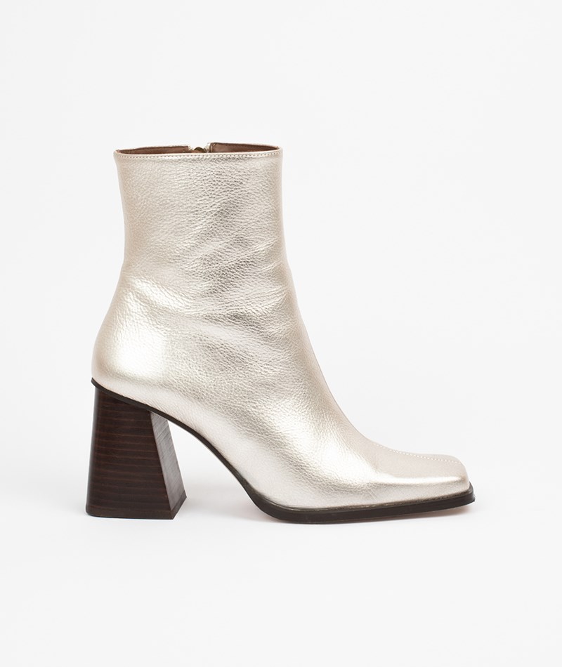 ALOHAS South Shimmer Stiefelette Silber