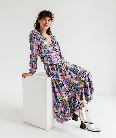 MOVES Mallu-LS Kleid mehrfarbig
