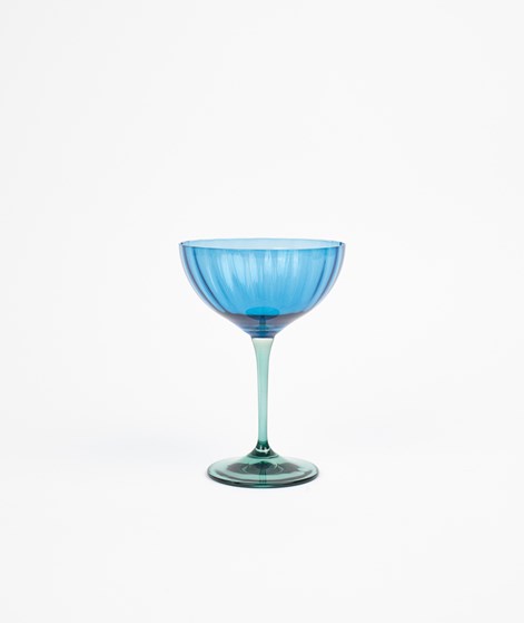 ANNA + NINA Jazzy Blue Champagner Glas mehrfarbig