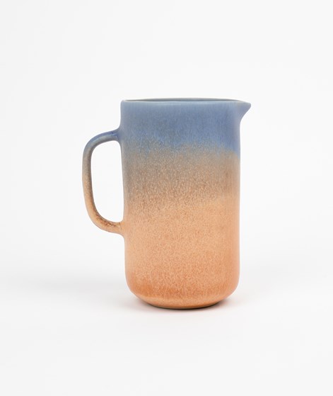 KAUF DICH GLCKLICH Pitcher blau orange