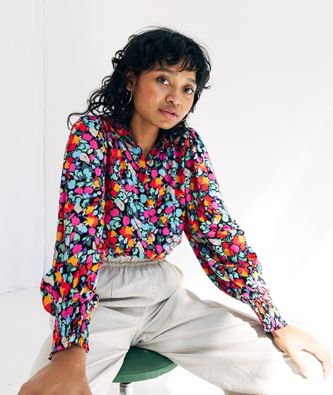 YAS YASAlira Bluse gemustert
