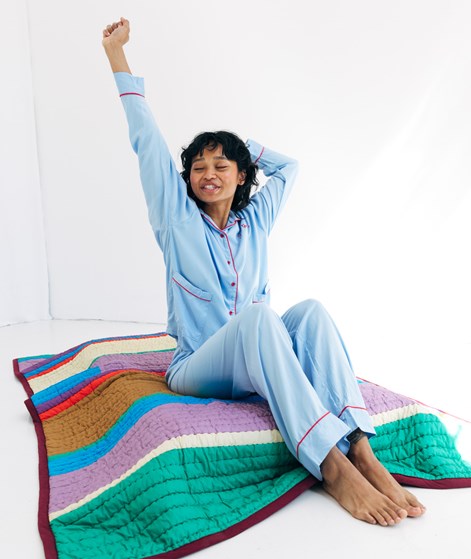 ANNA + NINA Sleeping Beauty Pyjama Blau