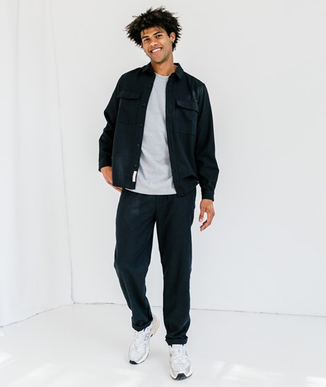 REVOLUTION Overshirt Hemd Blau