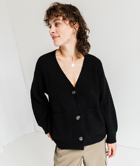 KAUF DICH GLCKLICH Cardigan Schwarz