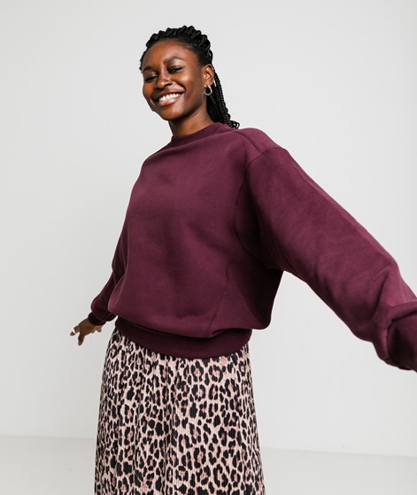 DARIADH Otto Sweater Aubergine
