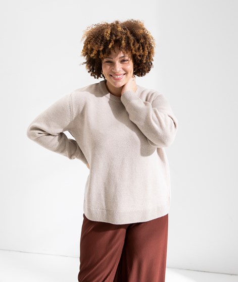 DARIADH Bruno Strickpullover in Beige