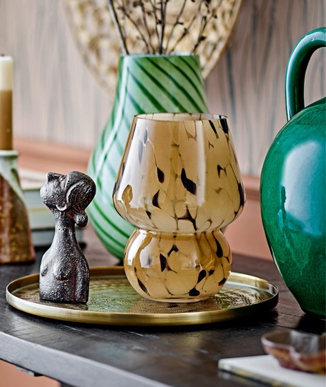 BLOOMINGVILLE Barbette Tischlampe braun