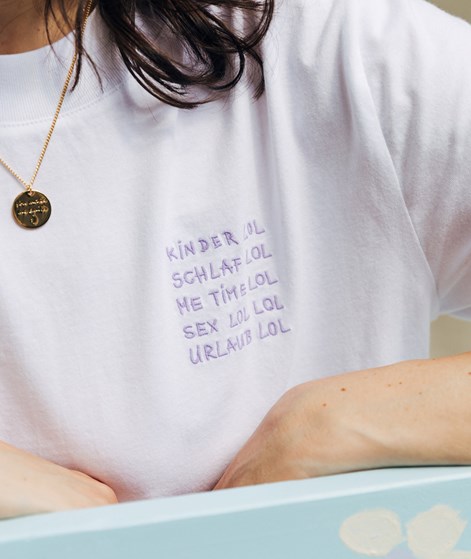 KDG X JULIA KNRNSCHILD T-Shirt Wei aus Bio-Baumwolle