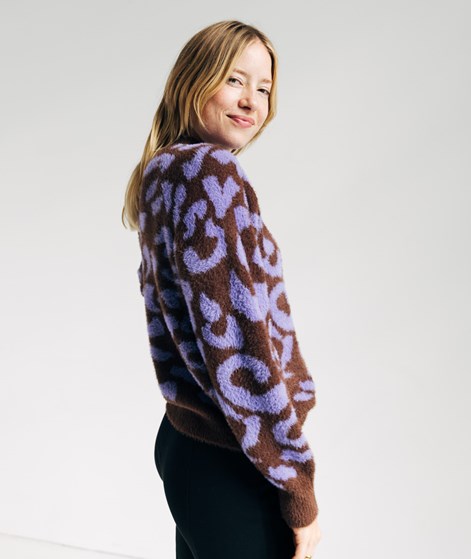VILA VIHelly Leo Knit Pullover gemustert