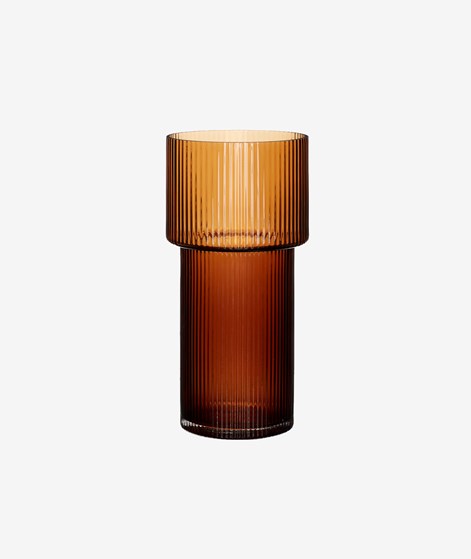HBSCH Ripple Vase  braun