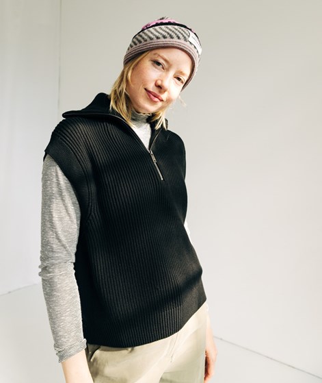 ARMEDANGELS Aylaa Pullunder Schwarz
