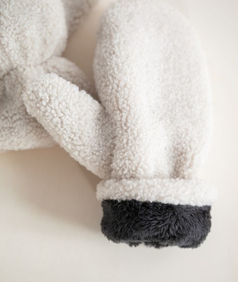 YUKU Handschuhe Teddy creme