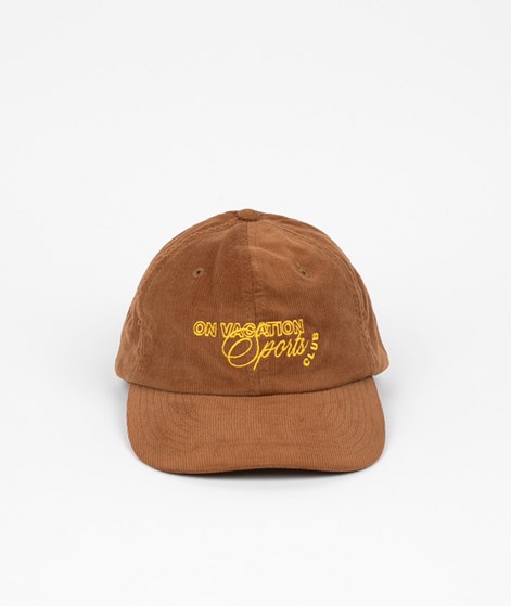 ON VACATION Sunday Sports Corduroy Cap Braun