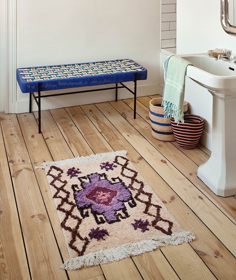 HKLIVING Bohemian (60x90) Badematte gemustert