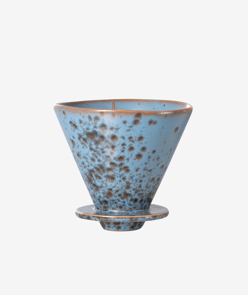 HKLIVING 70s Ceramics: Coffee Filter gemustert
