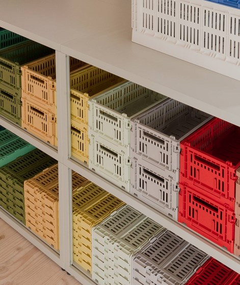 HAY COLOUR CRATE S Box Mint Grn