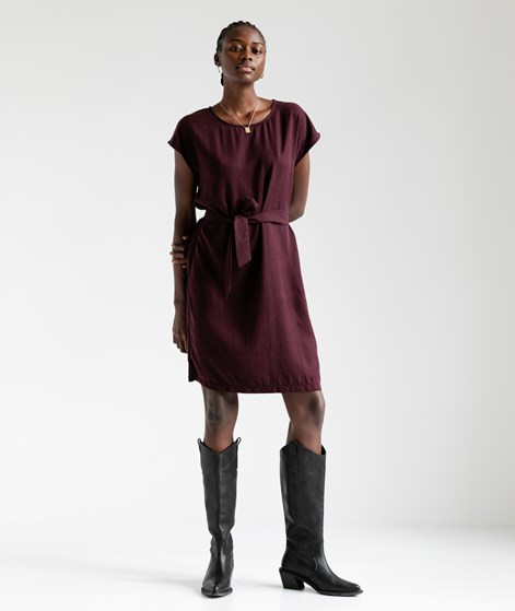 KAUF DICH GLCKLICH Kleid Burgundy Rot