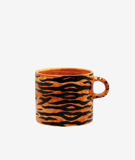 ANNA + NINA Tiger Stripe Tasse gemustert